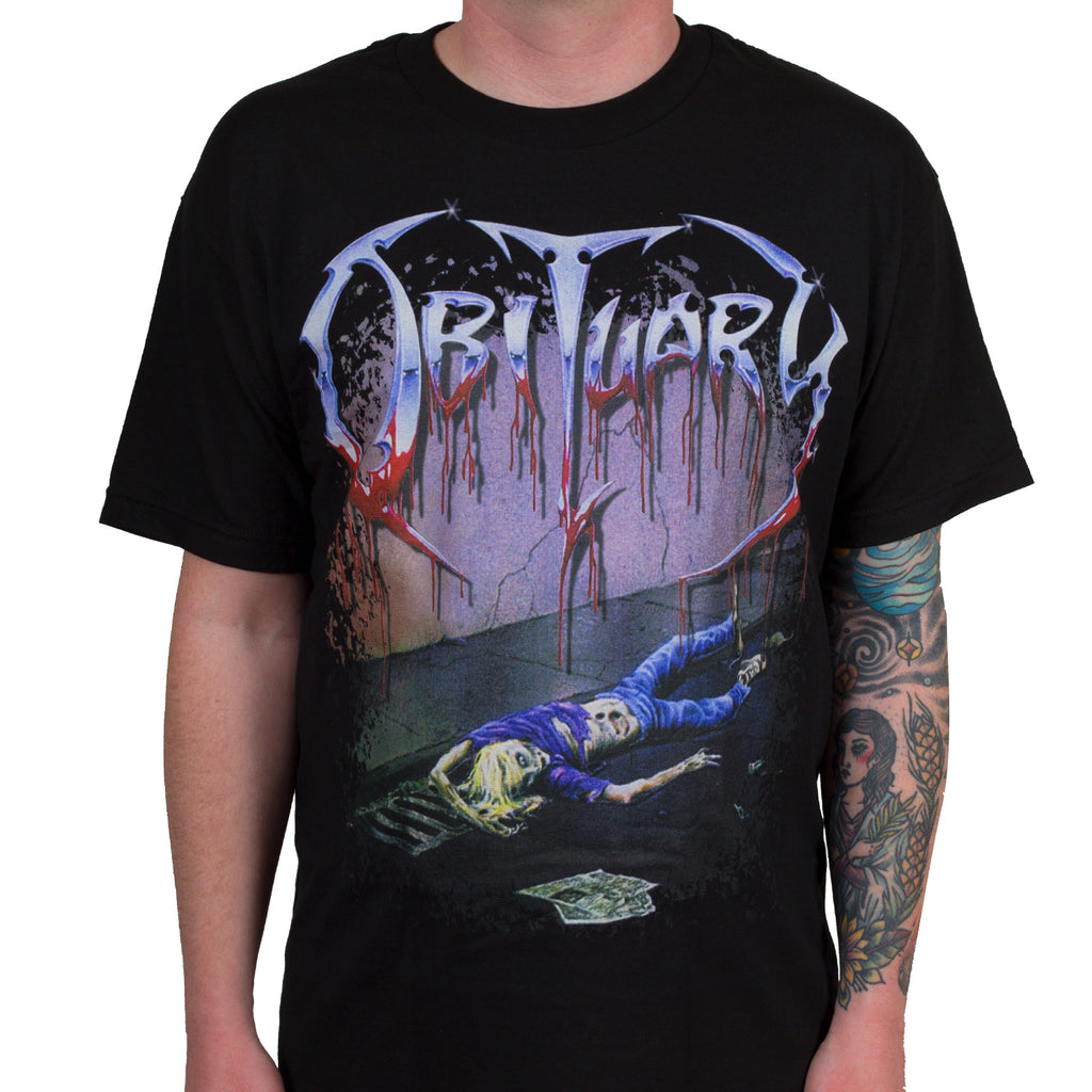Vintage Fashion Obituaries - 2026 Obituary Band Graphic Cotton T-shirt