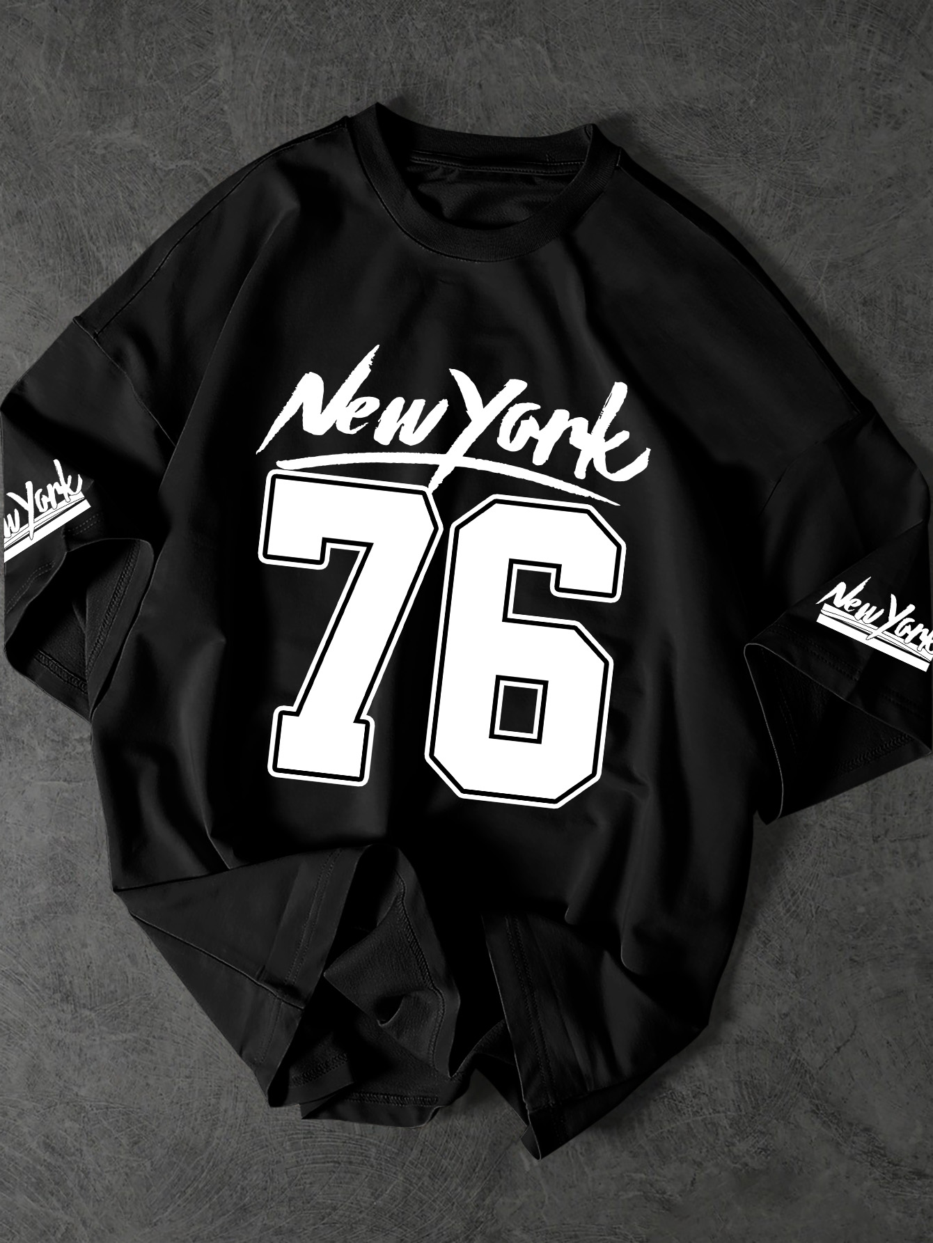 Vintage Fashion Nyc - Vintage NYC 76 Brush Script Streetwear
