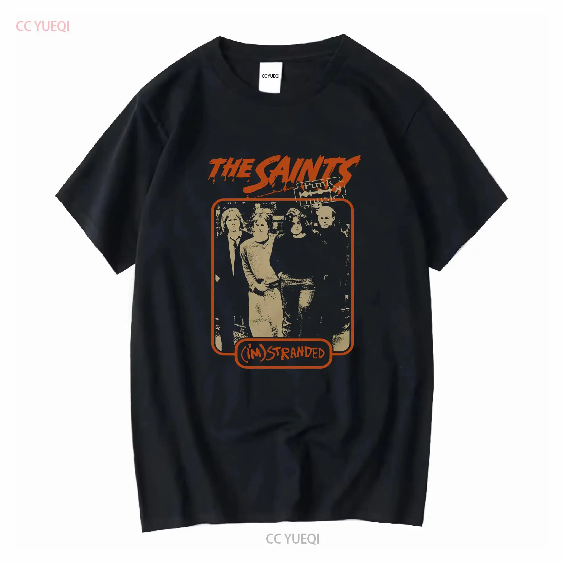 Vintage Fashion Knitwear - The Saints I'm Stranded Sizing T
