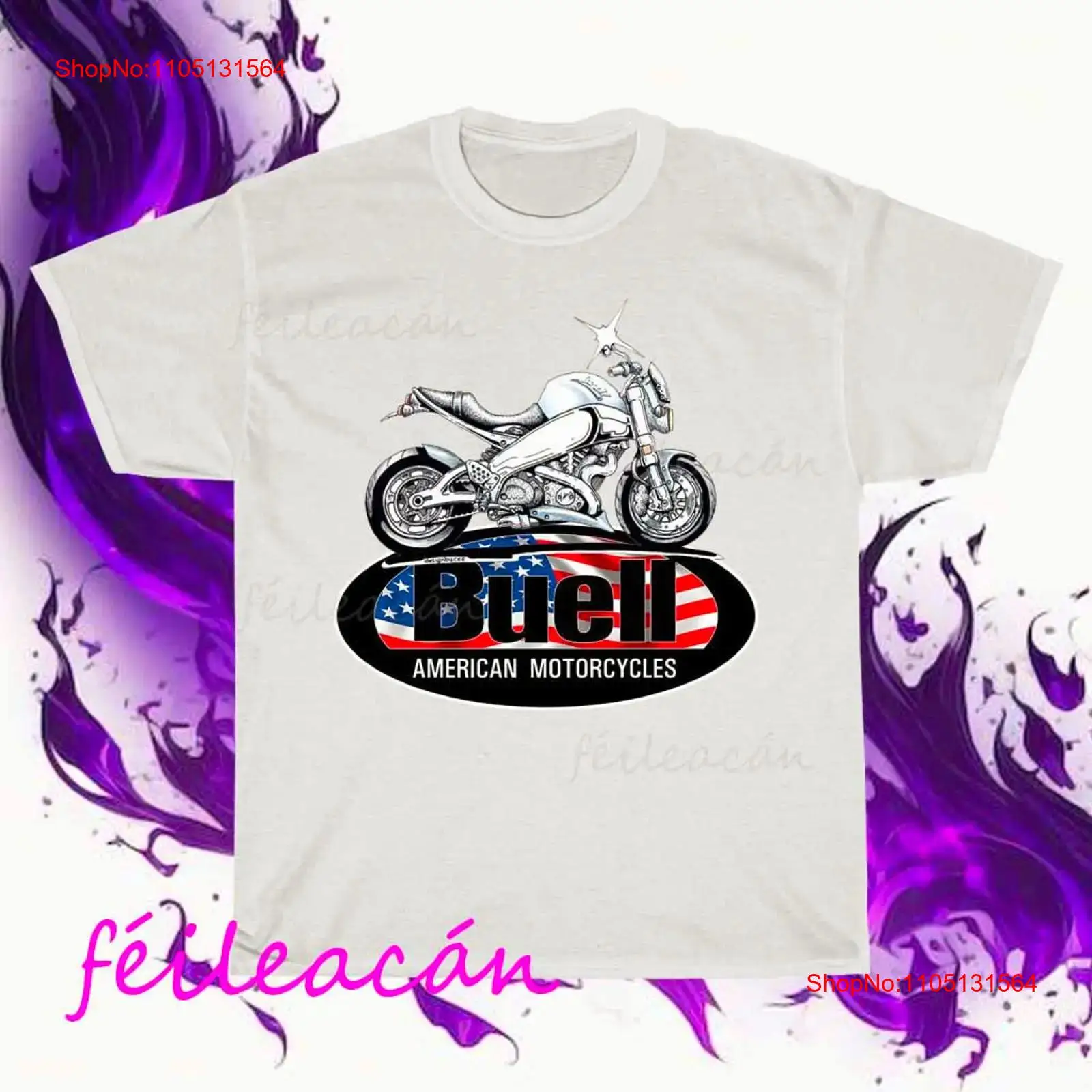 Vintage Fashion Logo - Brand New buell american motorcycle manufacturer