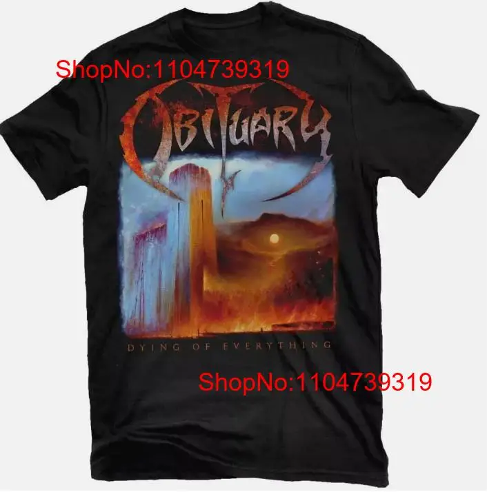 Vintage Fashion Obituaries - Obituary Dying of Everything T Shirt