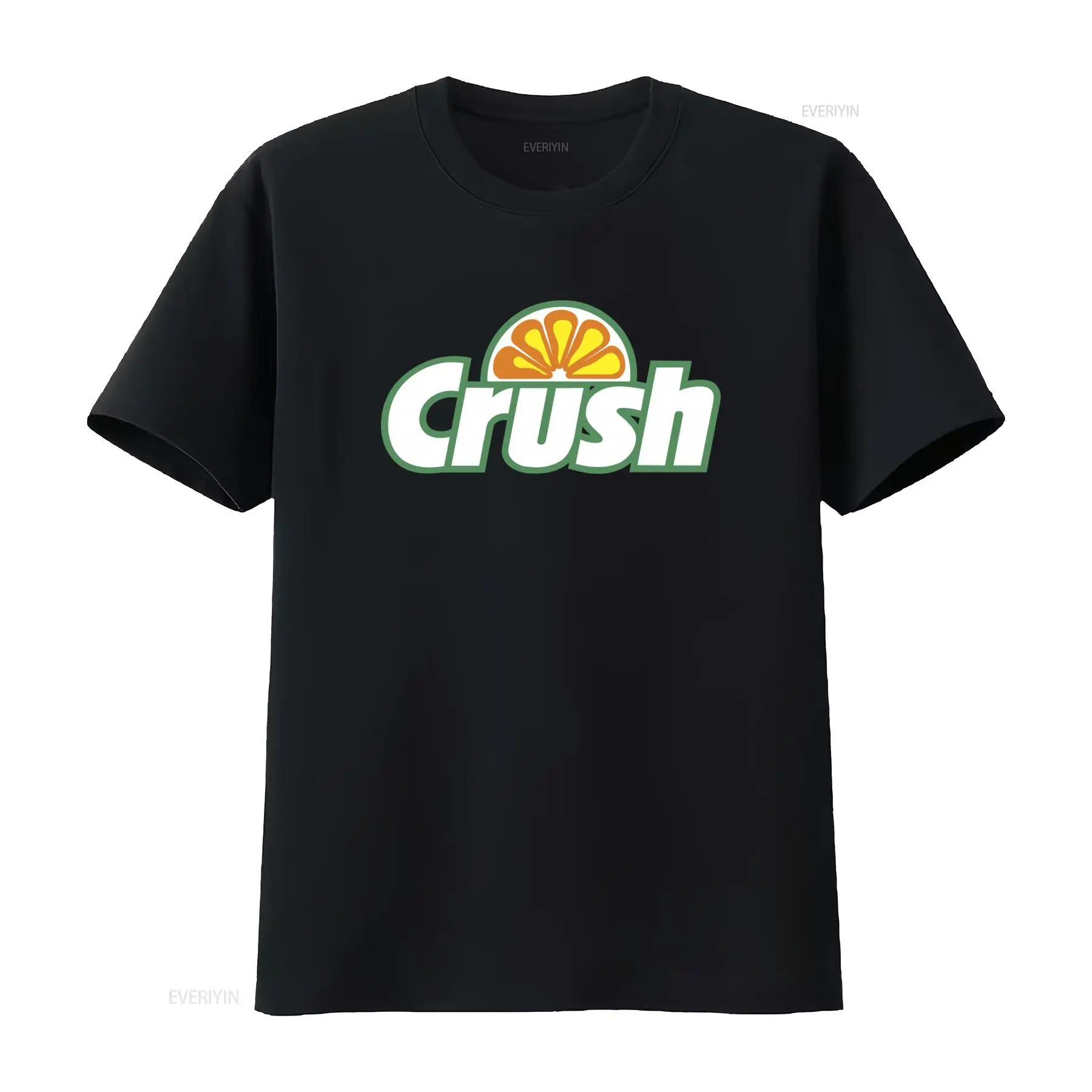Vintage Fashion Logo - Retro Style Orange Crush Logo T