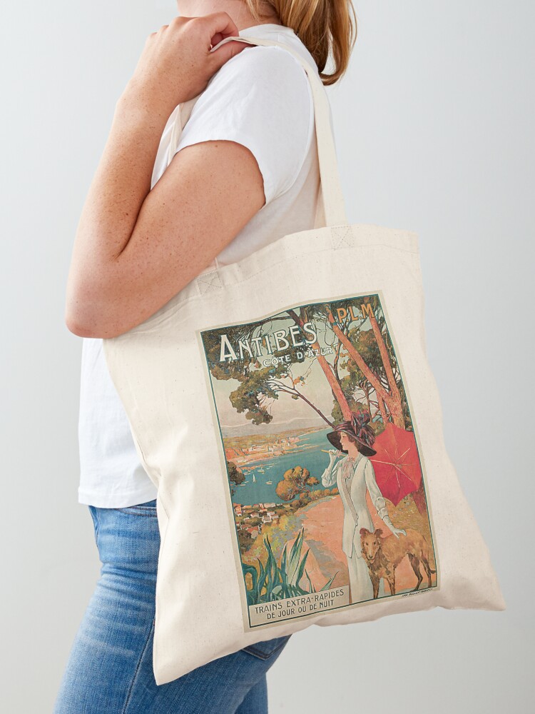 Vintage Fashion Ads - Vintage Antibes French Riviera Cote d'Azur