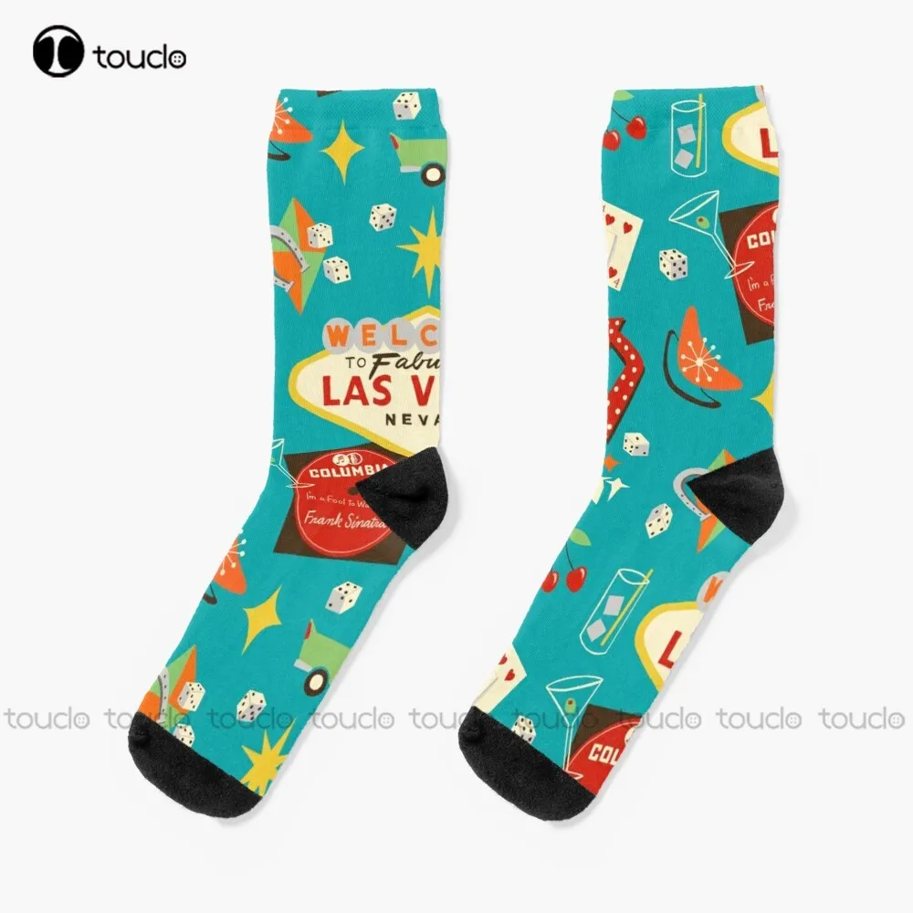 Vintage Vegas Fashion - Vintage Las Vegas Socks Women Workout