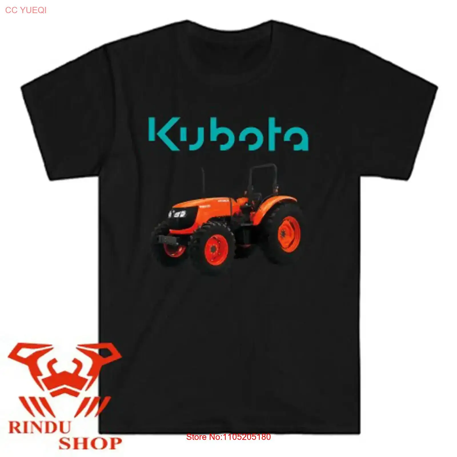 Vintage Fashion Logo - Kubota Tractor Farm Logo Men's Black