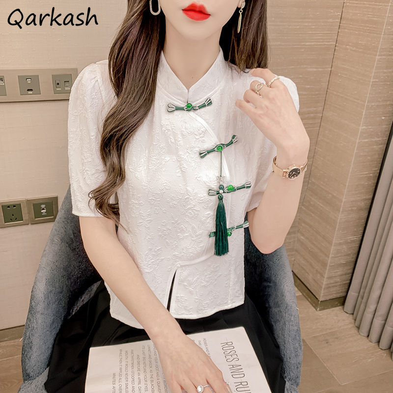 Vintage Fashion In Chinese - Vintage Blouses Women Fashion Clothing Tassel
