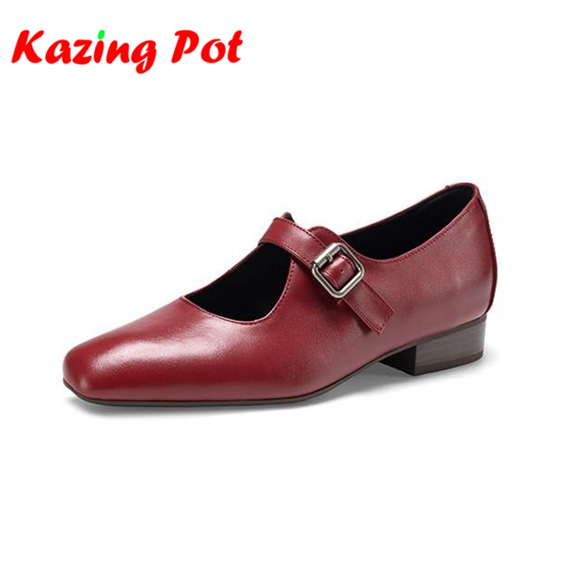Vintage Fashion Rome - Krazing Pot Full Grain Leather Round