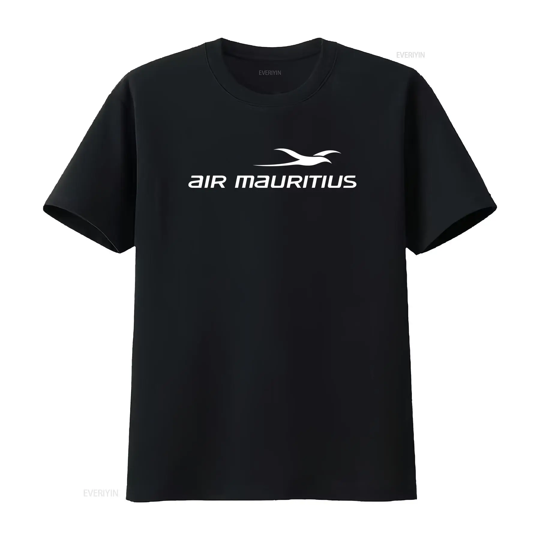 Vintage Fashion Logo - Air Mauritius White Logo Port Louis