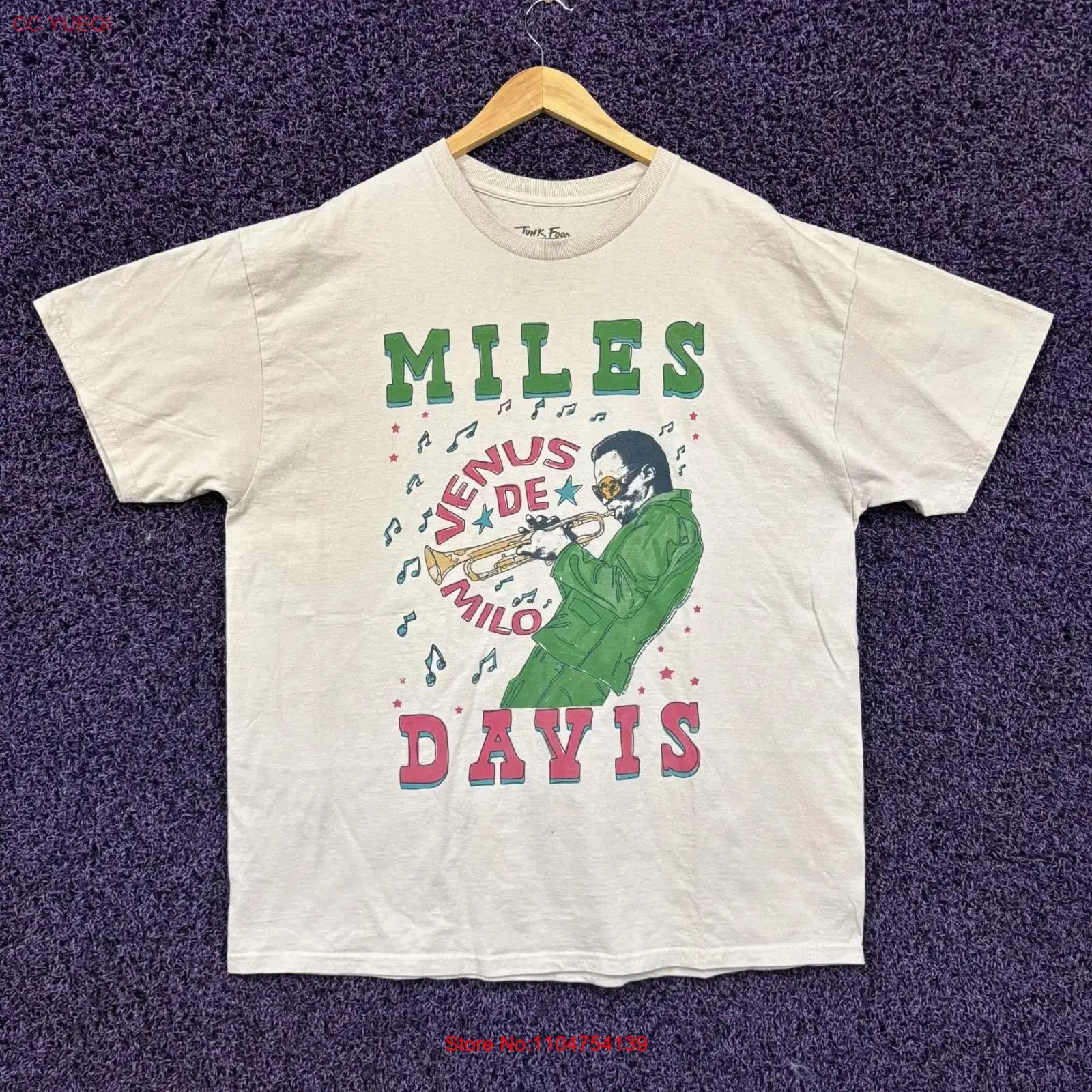 Miles Davis Venus De Milo T Sh - Vintage Fashion Knitwear 评论和价格