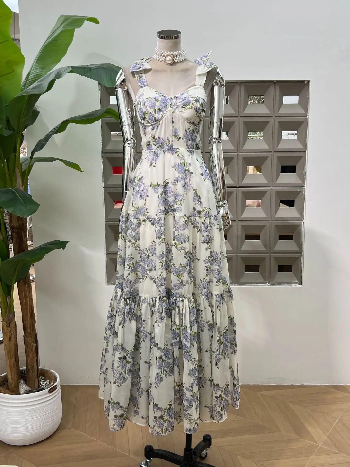 Women's Elegant Print Slim Fit - Vintage Fashion Collection 评论和价格