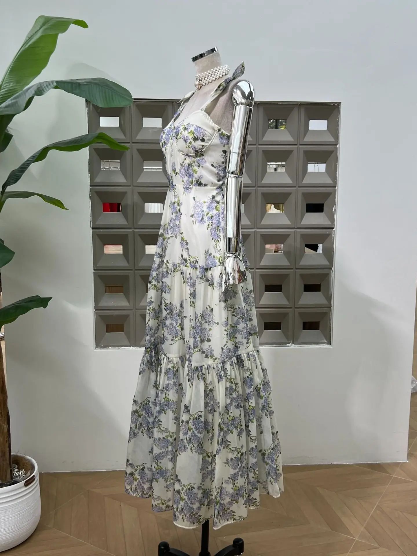 Women's Elegant Print Slim Fit - Vintage Fashion Collection 评论和价格