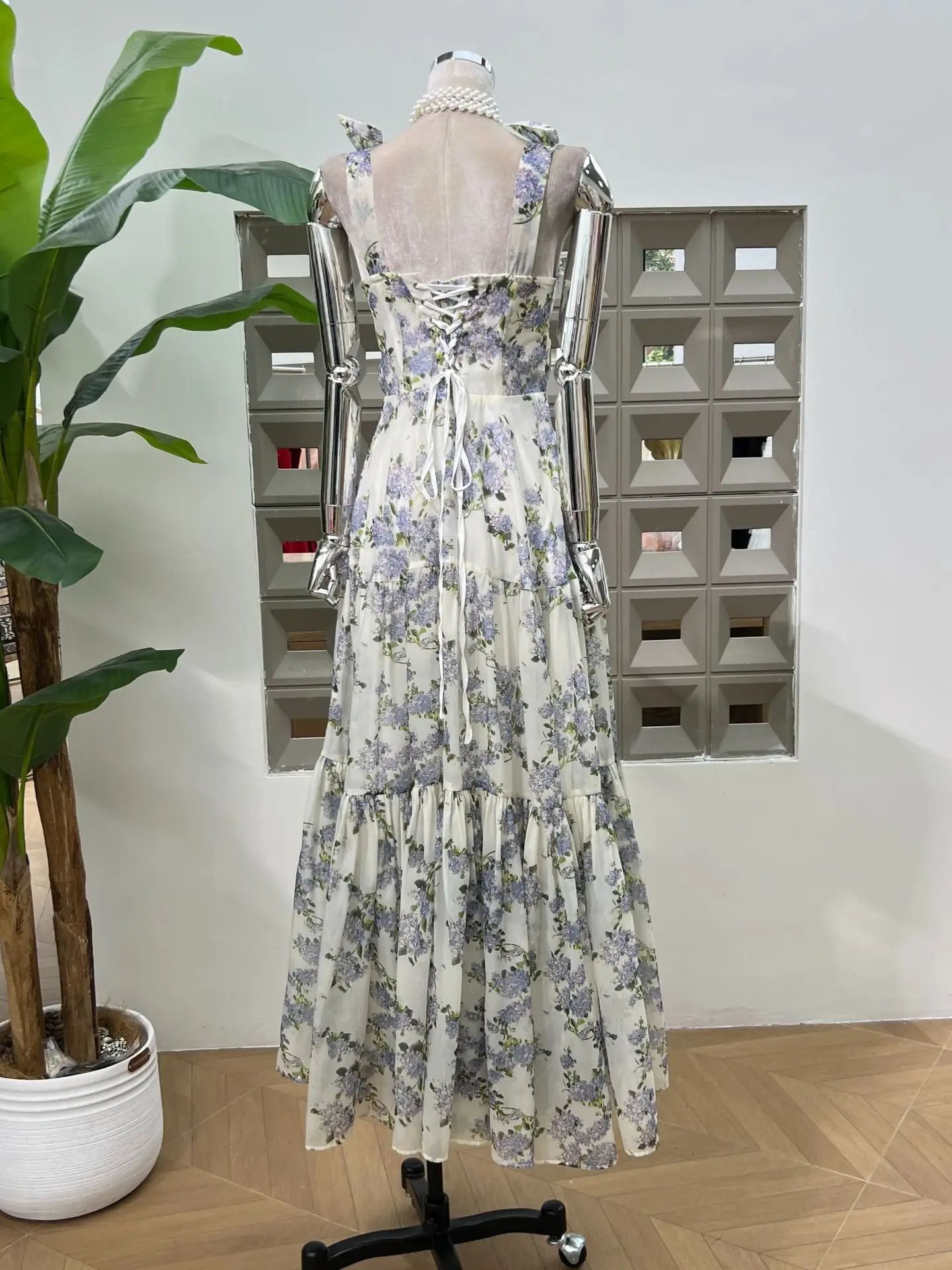 Women's Elegant Print Slim Fit - Vintage Fashion Collection 评论和价格