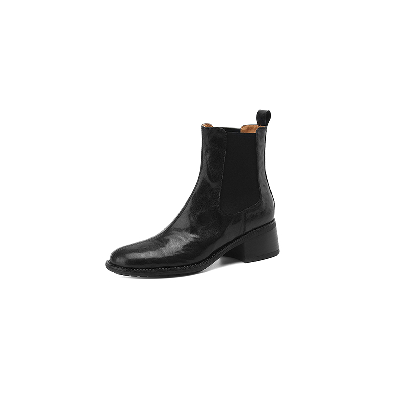 Cow Skin Vintage Thick Heels M - Vintage Fashion Rome 评论和价格