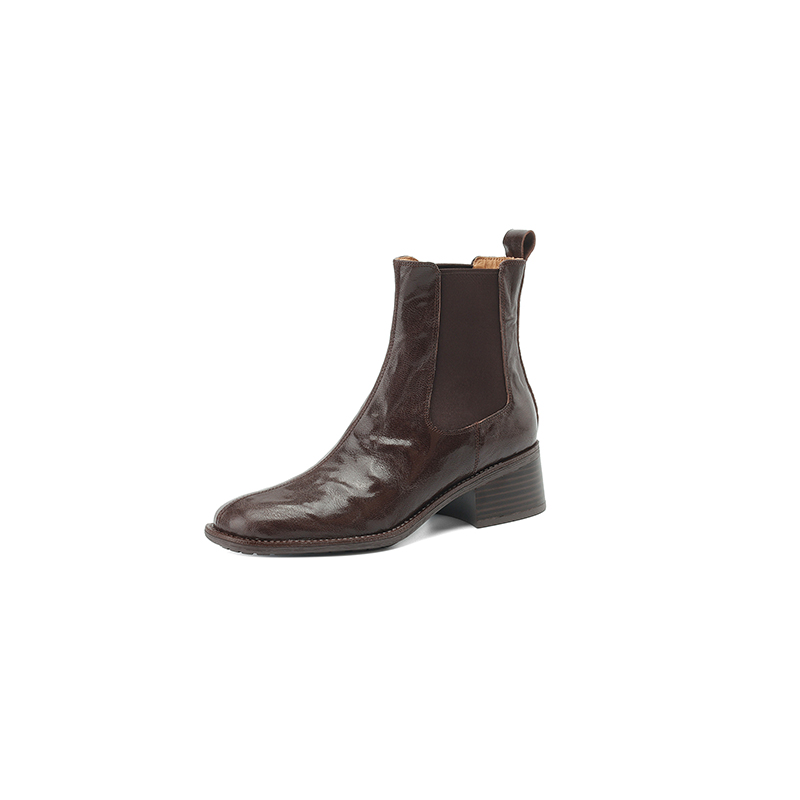 Cow Skin Vintage Thick Heels M - Vintage Fashion Rome 评论和价格