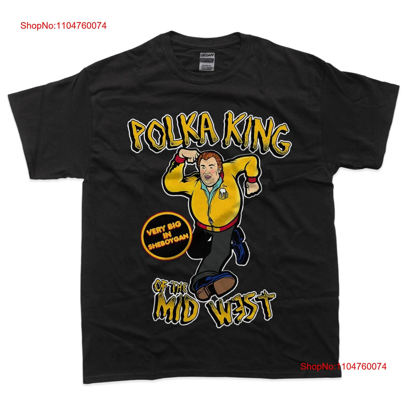 POLKA KING OF THE MIDWEST T Sh - Vintage Fashion Knitwear 评论和价格