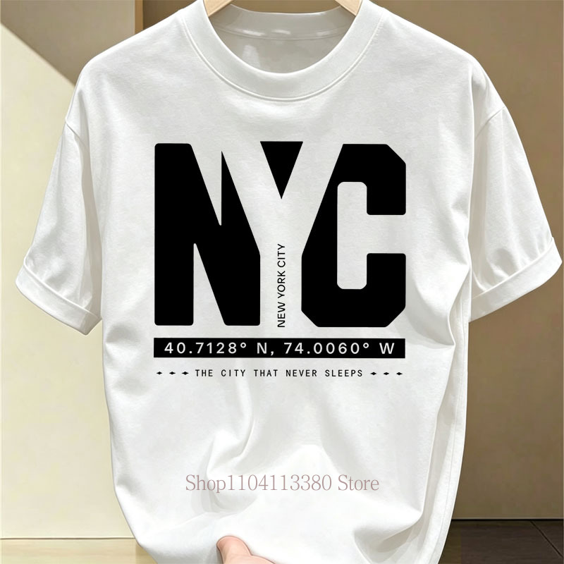 Nyc Graphic Print T-shirts for - Vintage Fashion Nyc 评论和价格