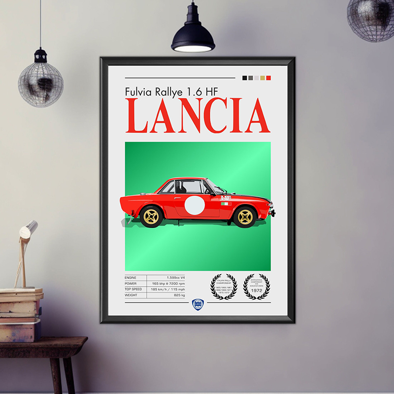 Rally Legends Poster Campaign  - Vintage Fashion Illustrations 评论和价格