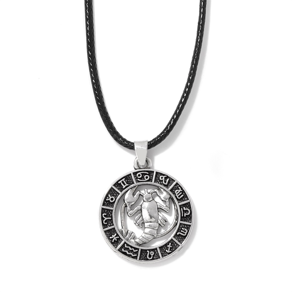 Vintage 12 Zodiac Sign Pendant - Vintage Fashion Labels 评论和价格