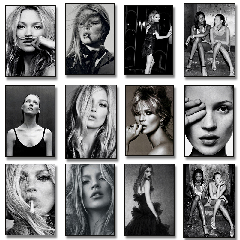 Vintage Retro Photography Kate - Vintage Fashion Prints For Wall 评论和价格