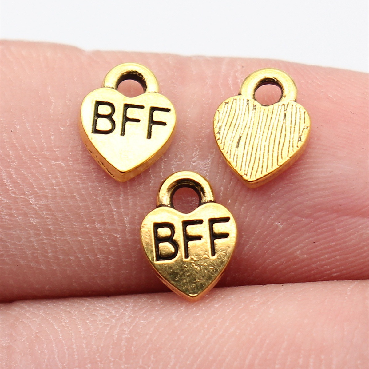 40pcs 9.3x7mm Antique Gold Col - Vintage Fashion Labels 评论和价格