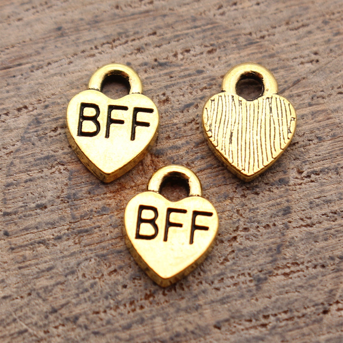 40pcs 9.3x7mm Antique Gold Col - Vintage Fashion Labels 评论和价格