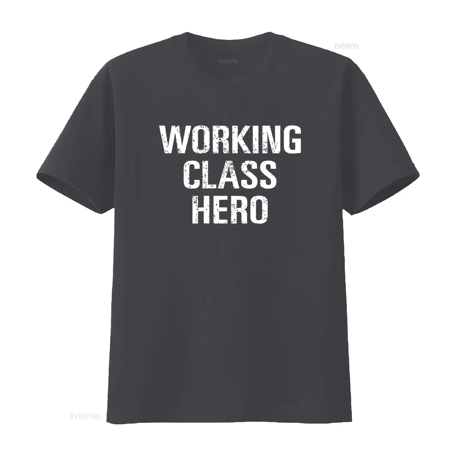 WORKING CLASS HERO Print T Shi - Vintage Fashion Nyc 评论和价格