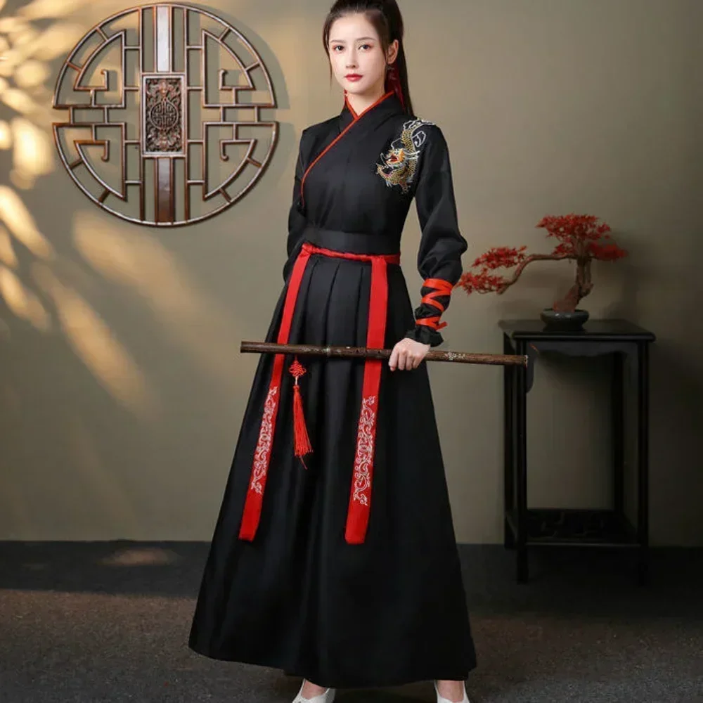 Modern Hanfu Women Top Skirt 2 - Vintage Fashion In Chinese 评论和价格
