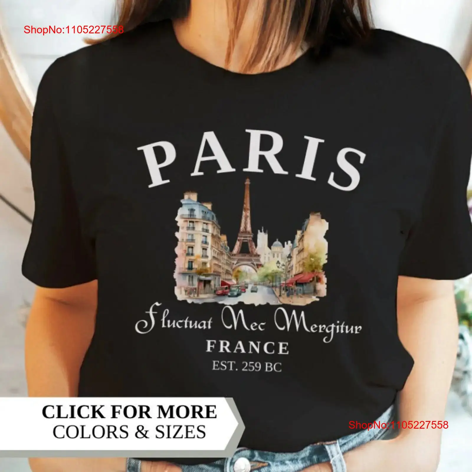 Paris T Shirt France Travel Vi - Vintage Fashion In Paris 评论和价格