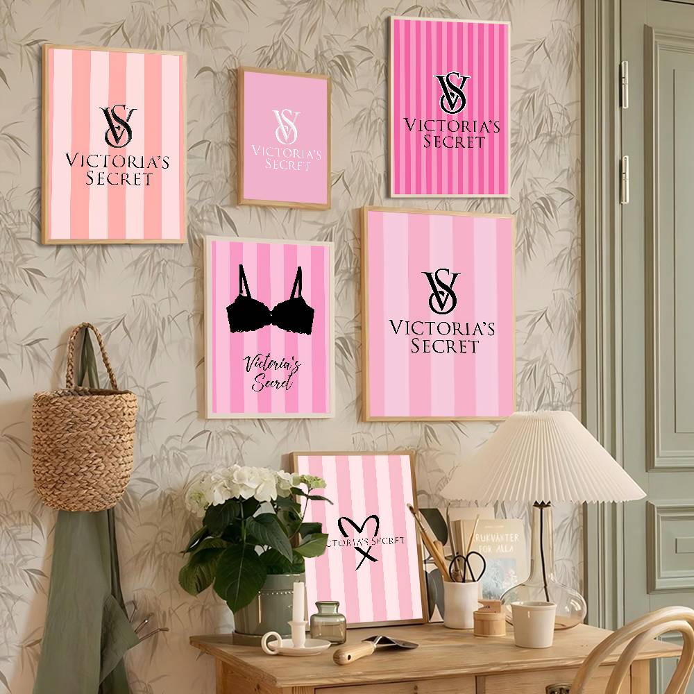 V-Victorias-Fashion-S-Secret V - Vintage Fashion Prints For Wall 评论和价格