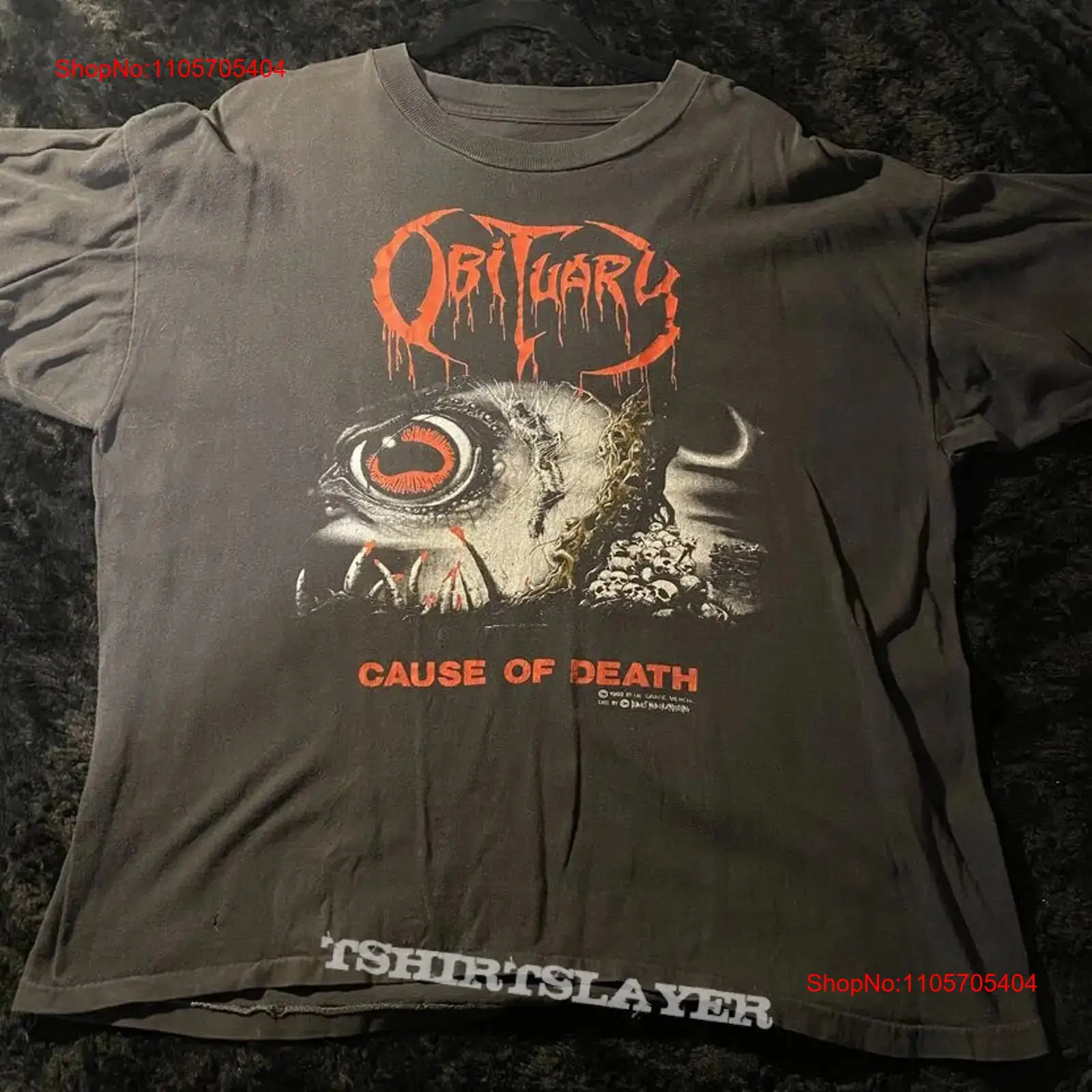 Obituary Cause of Death Tour C - Vintage Fashion Obituaries 评论和价格