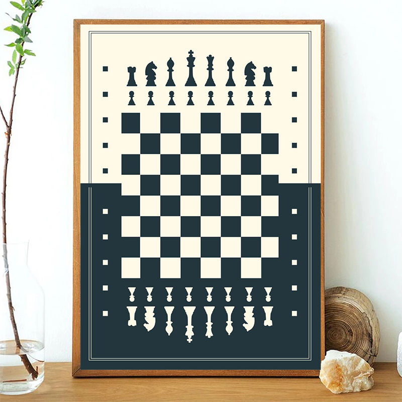 Vintage International Chess Ca - Vintage Fashion Illustrations 评论和价格