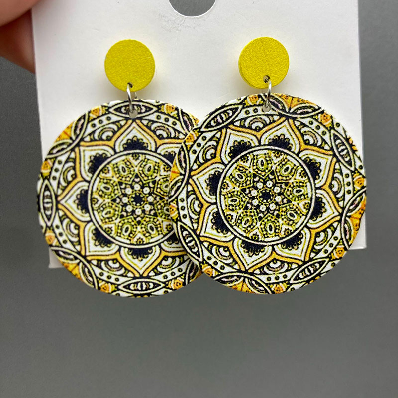 Ethnic Vintage Round Printed W - Vintage Fashion Illustrations 评论和价格