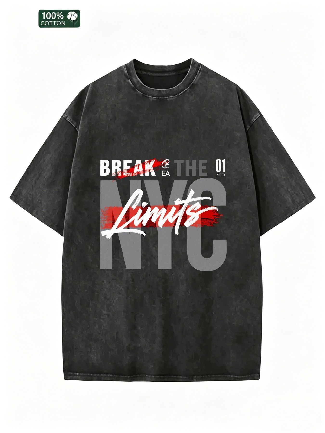 Men's Oversized Graphic T-Shir - Vintage Fashion Nyc 评论和价格