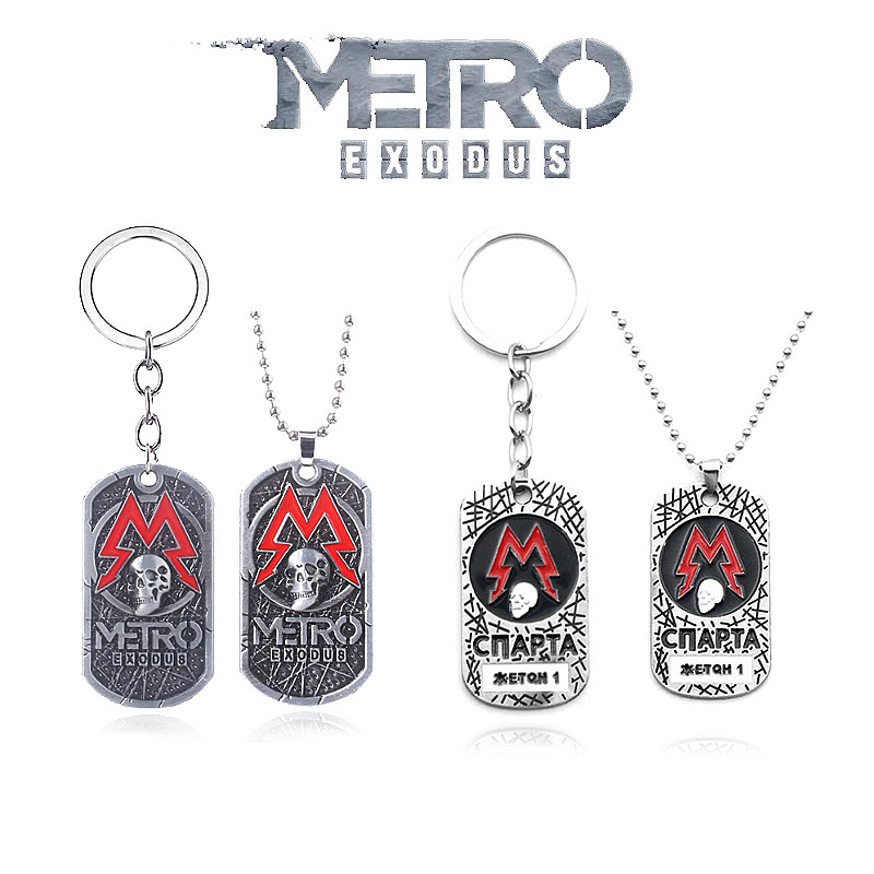 Game Metro Exodus 2033 Keychai - Vintage Fashion Labels 评论和价格