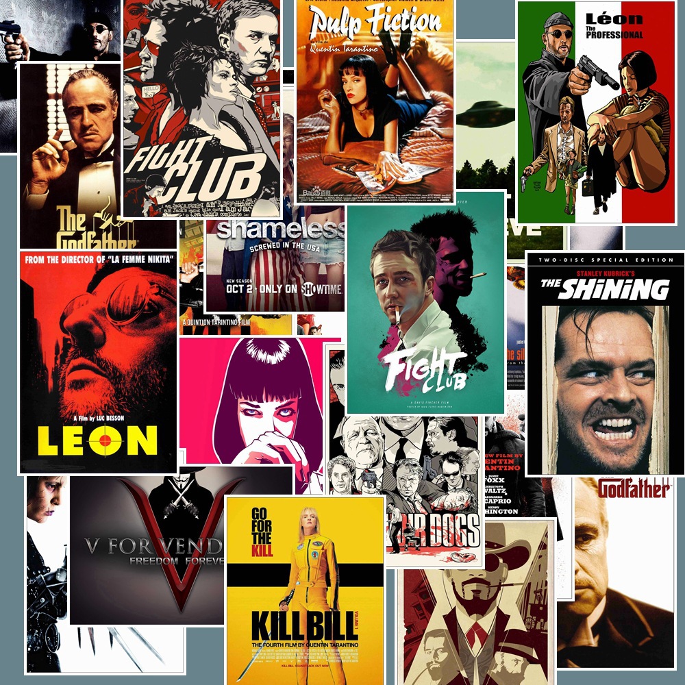 25PCS Classic Movie Posters St - Vintage Fashion Illustrations 评论和价格