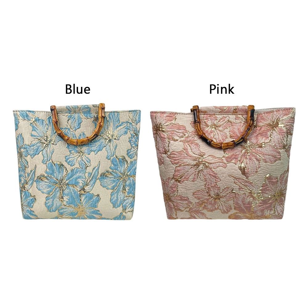 Bamboo Handle Hanfu Tote Bag V - Vintage Fashion In Chinese 评论和价格