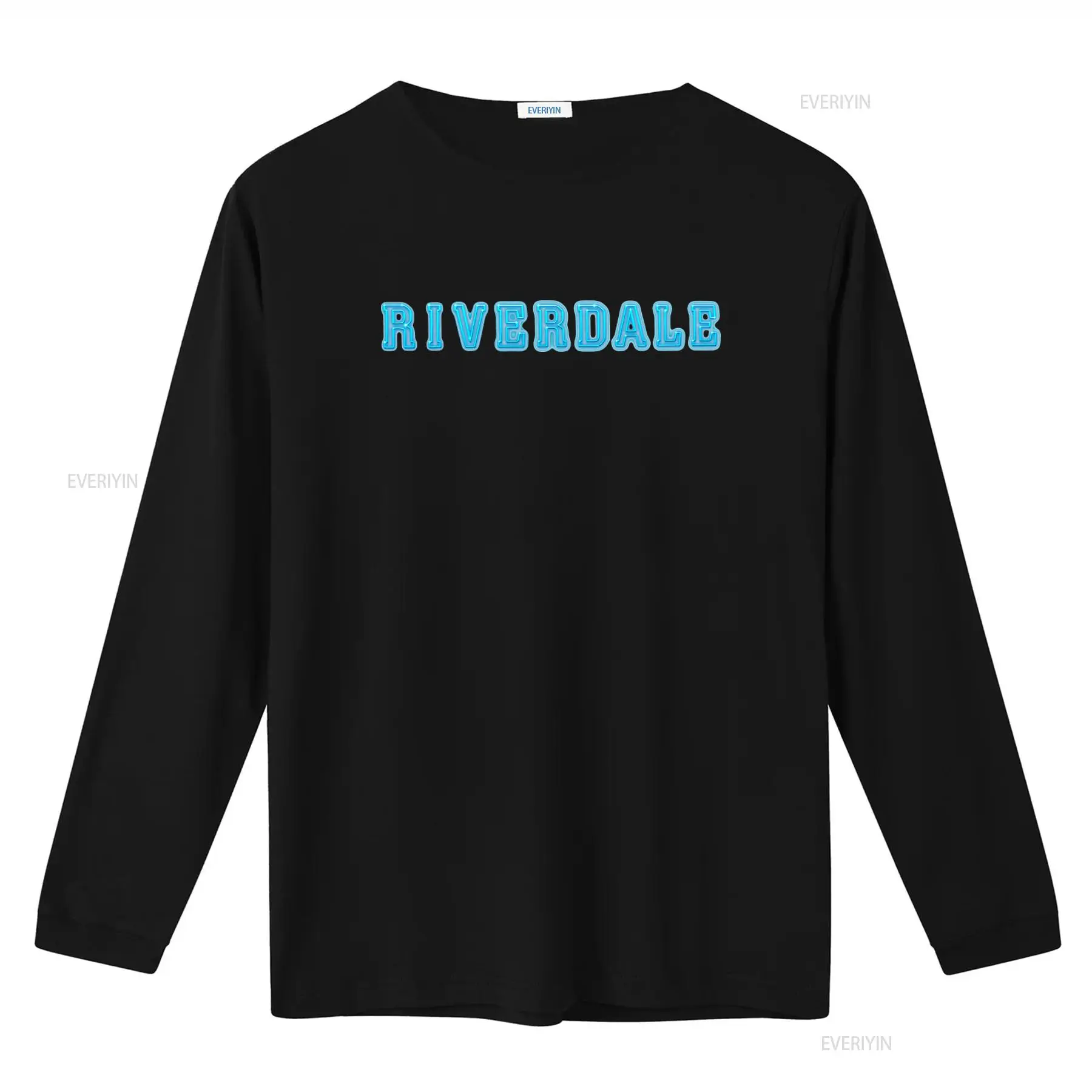 Riverdale Logo Neon Blue Print - Vintage Fashion Logo 评论和价格