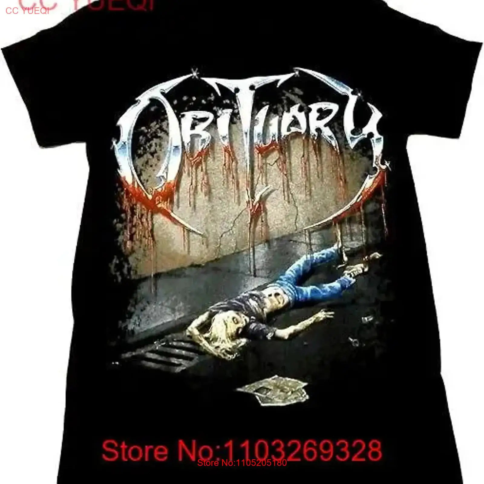 Vtg OBITUARY Band T shirt  Adu - Vintage Fashion Obituaries 评论和价格