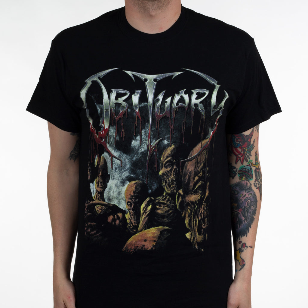 Obituary Band Graphic Cotton T - Vintage Fashion Obituaries 评论和价格