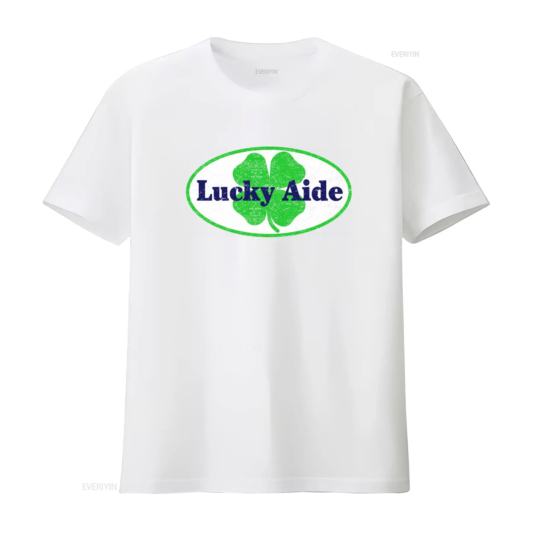 Lucky Aide T Shirt with Malcol - Vintage Fashion Logo 评论和价格