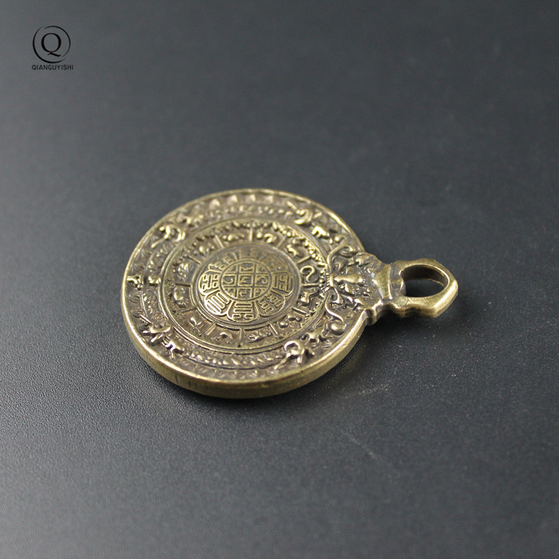Vintage Brass Buddhist Tantra  - Vintage Fashion Labels 评论和价格