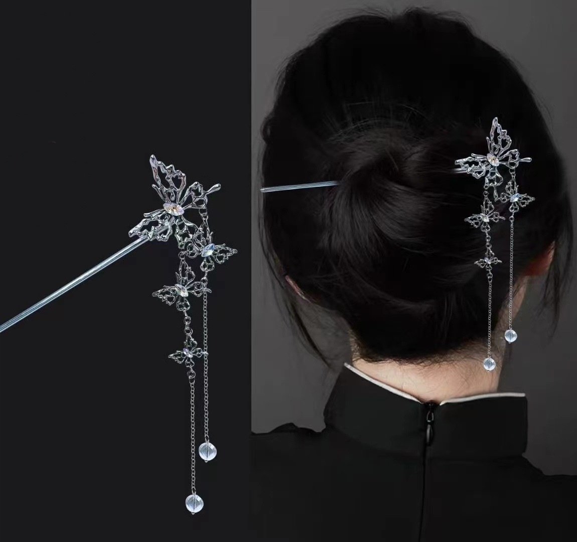18cm Chinese Style Hairpin Ele - Vintage Fashion In Chinese 评论和价格