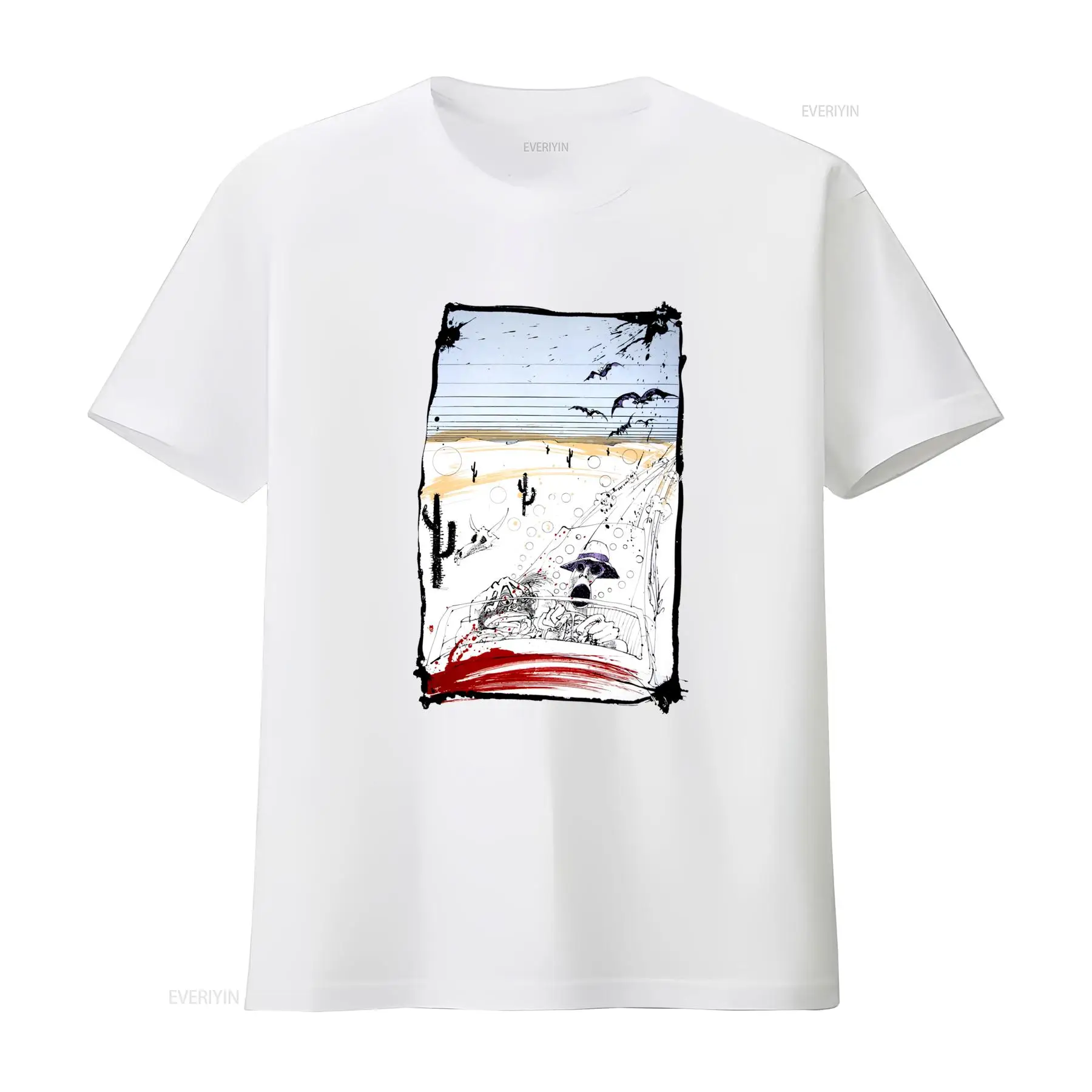 Maglietta Artistica Fear And L - Vintage Vegas Fashion 评论和价格