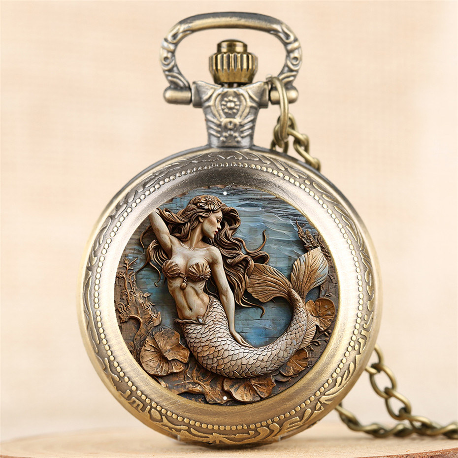 Vintage Cool Pocket Watch Merm - Vintage Fashion Labels 评论和价格